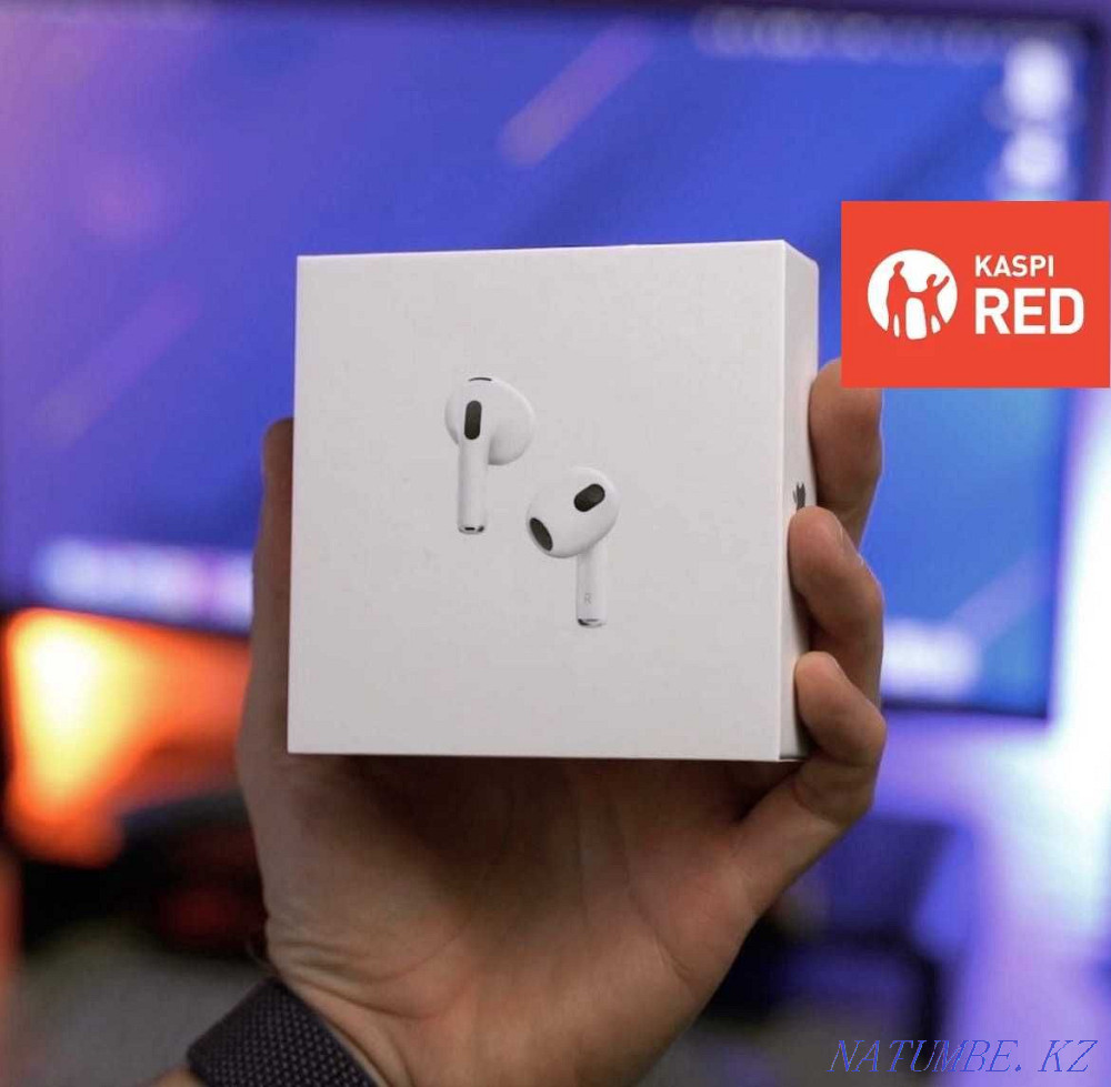 Есть Рассрочка RЕD! Новые AirPods 3 Lux EAC отличный подарок! Караганда - изображение 3