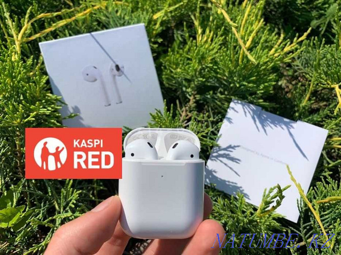 Рассрочка RЕD! Новые AirPods 2 Premium EAC Беспроводные Павлодар - изображение 3