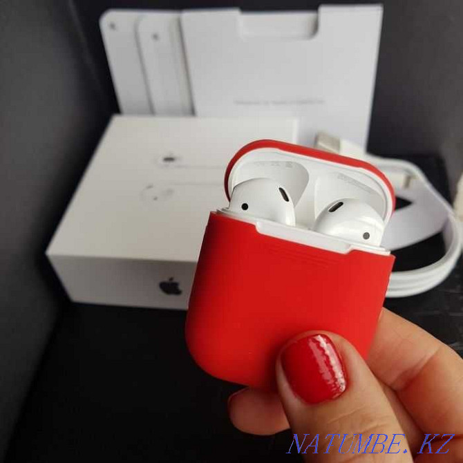 Рассрочка RЕD! Новые AirPods 2 Premium EAC Беспроводные Павлодар - изображение 4