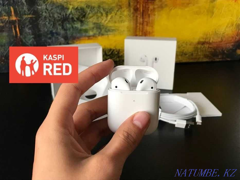 Installment RED! New AirPods 2 Premium EAC Wireless Pavlodar - photo 2