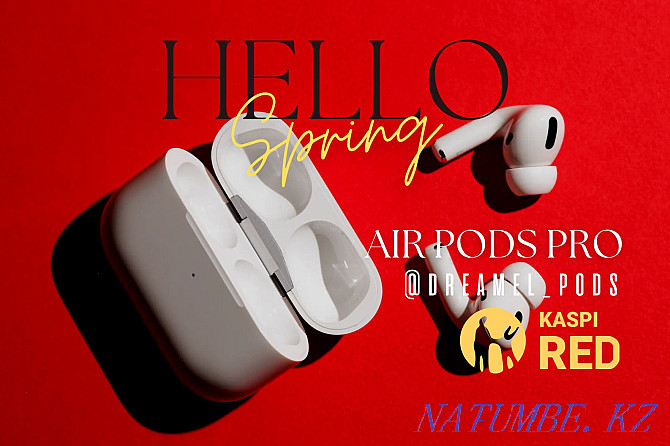 Якасныя Air Pods 2 Lux 1в1 / C Празрыстасцю / Дастаўка Алматы - photo 1