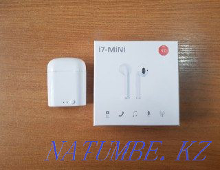 Wireless headphones i7mini, i7s, i9s, i11, i12, i13 Almaty - photo 1