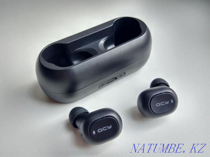 Sell wireless headphones QCY QS1 TWS Bluetooth V5.0 new Ust-Kamenogorsk - photo 1