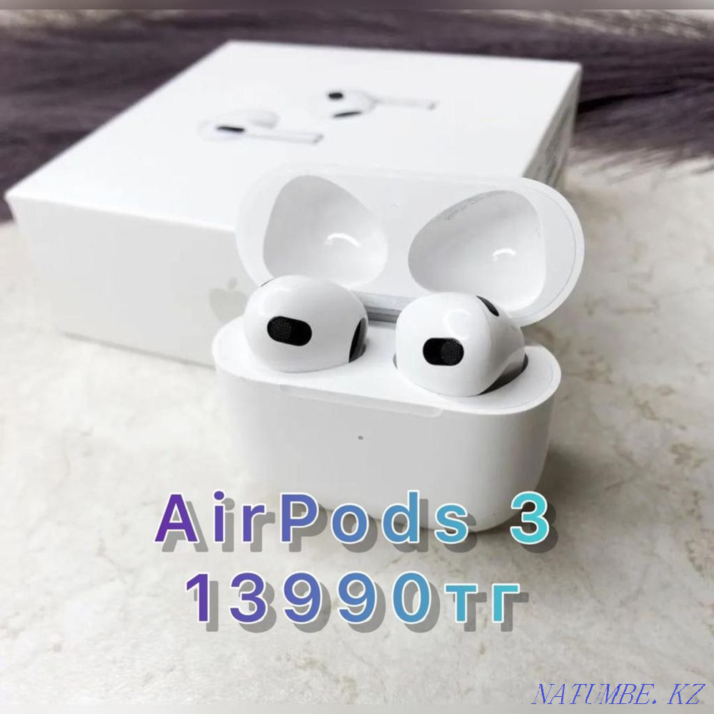 Airpods Premium Quality! Free shipping + case as a gift Astana - photo 2