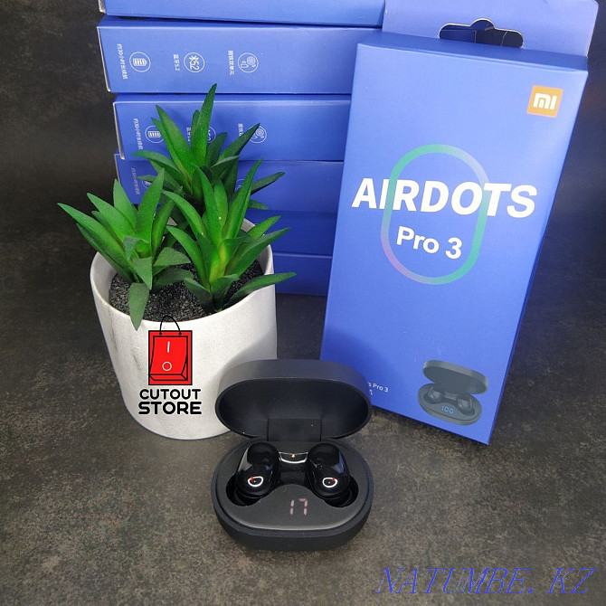 Airdots pro 3/Wireless headphones/Delivery throughout Kazakhstan Almaty - photo 1