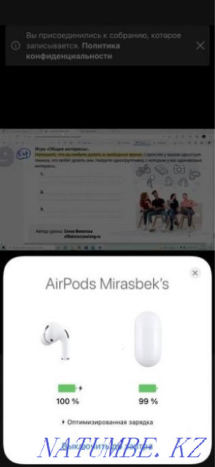 Air pods Pro Black Wireless / C Прозрачностью / Рэд Алматы - изображение 7