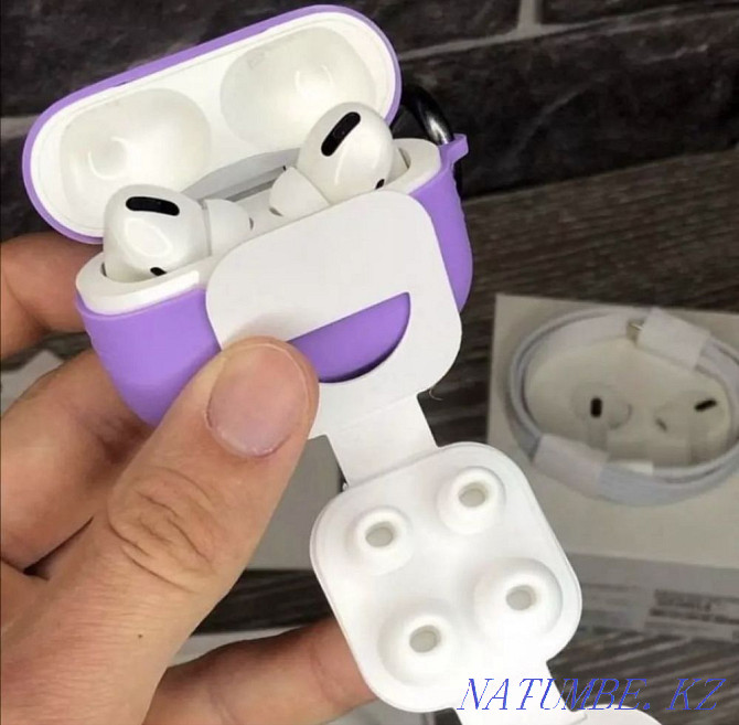 ? AirPods Pro + GIFT Premium Lux Quality Similarity 100% AirPods Pro Almaty - photo 6