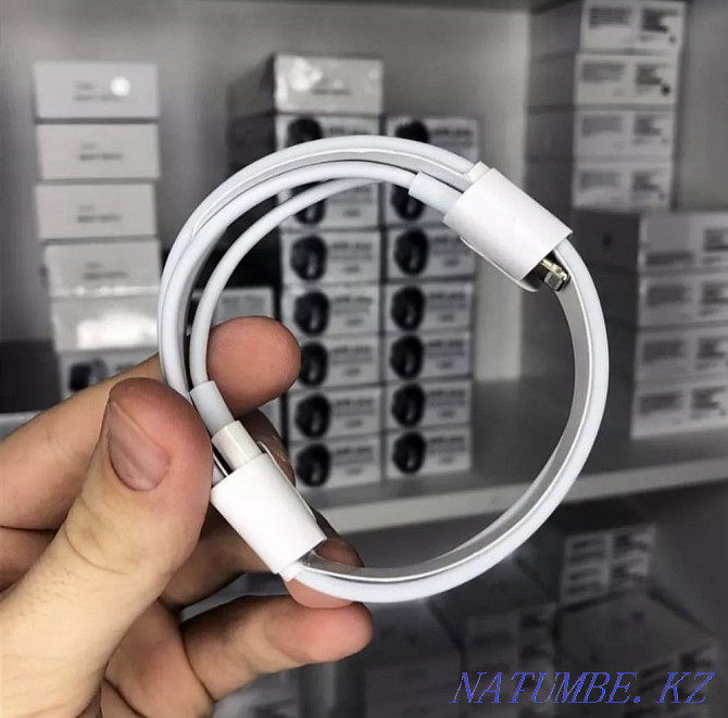 ? AirPods Pro + ПОДАРОК Premium Lux качество Сходство 100% Айрподс про Алматы - изображение 4