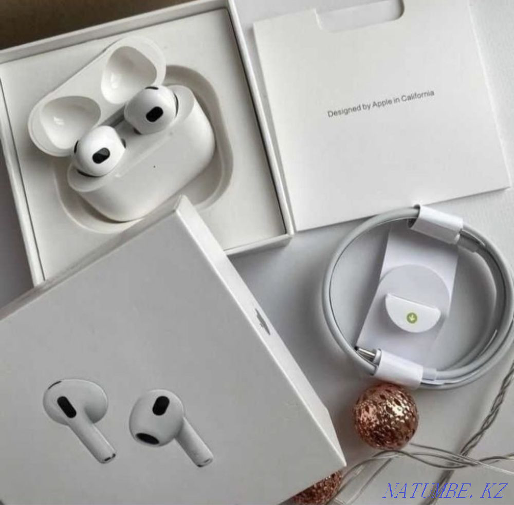 Airpods 3 , Airpods , айрподс 3 Премиум Люкс качество Алматы - изображение 8