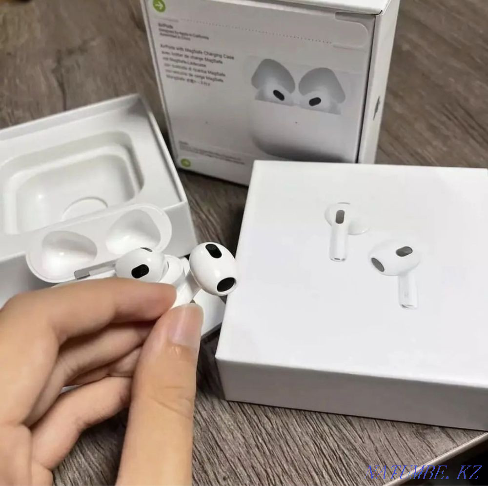 ? AirPods 3 Apple EAC Premium 1 in 1, Best Gift! Airpods 3 Almaty - photo 3