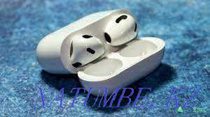 Airpods 3,2,pro apple беспроводные наушники. Эйрподс Айрподс 3,2,1,pro Алматы - изображение 1