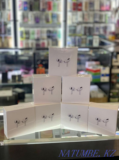 New!!! AirPods Pro ORIGINAL/ Каспи Ред! Доставка Беспроводные наушники Алматы - изображение 1