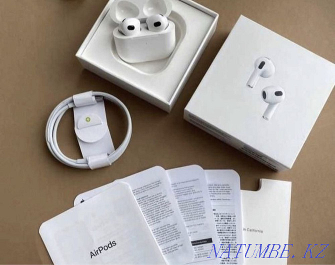 Зніжкі 50% Airpods 3 Супер прэмуем Якасць! Лепшы гук! Алматы - photo 5