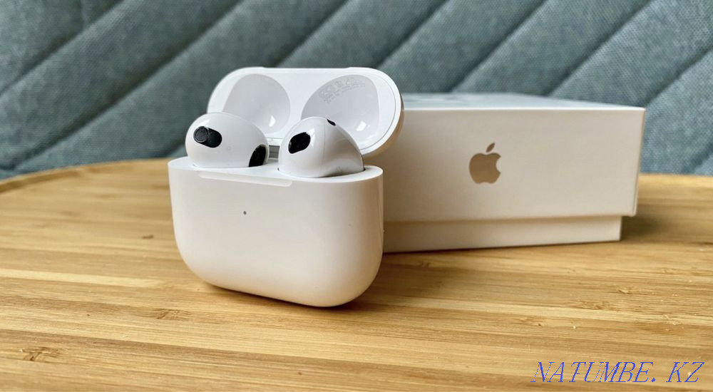 Airpods 3 Super Premium сапасы 50% ЖЕҢІЛДІК! Ең жақсы дыбыс!  Алматы - изображение 8