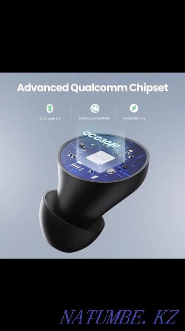 Беспроводные Наушники Ugreen HiTune Qualcomm, aptX Алматы - изображение 5
