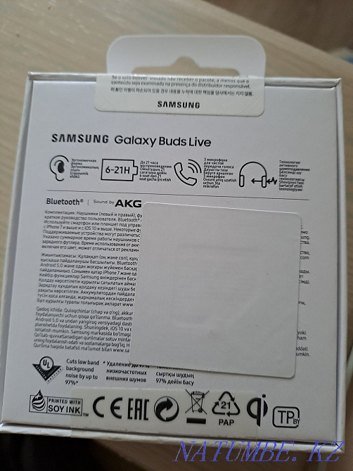 samsung buds. Headphones... Kostanay - photo 2