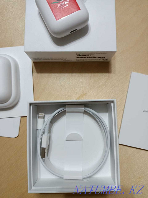 Наушники беспроводные Apple Airpods MV7N2RU/A Белые Актобе - изображение 1