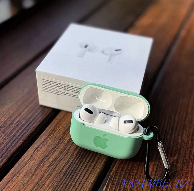 + GIFT! Airpods pro Premium Quality 1in1 like Original Airpods pro Almaty - photo 4