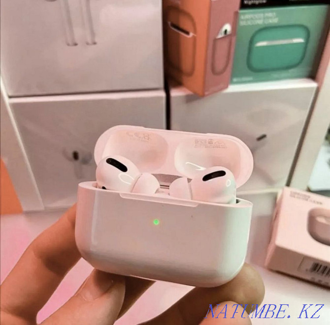 + GIFT! Airpods pro Premium Quality 1in1 like Original Airpods pro Almaty - photo 3