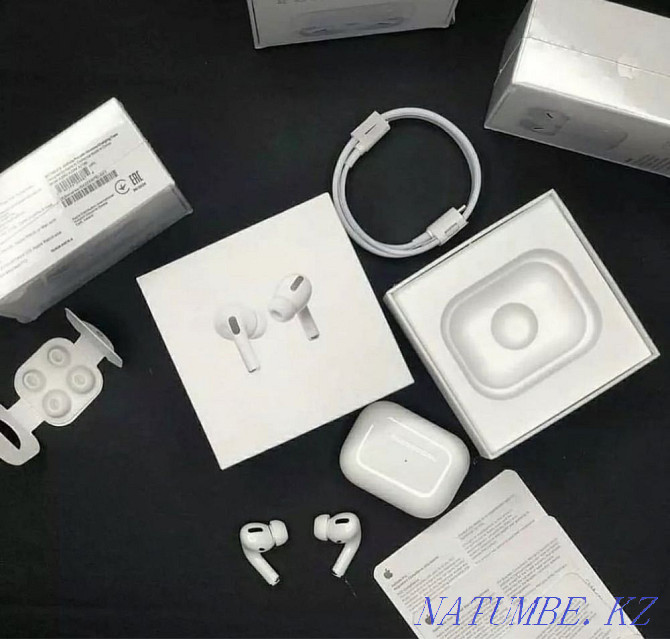 + GIFT! Airpods pro Premium Quality 1in1 like Original Airpods pro Almaty - photo 6