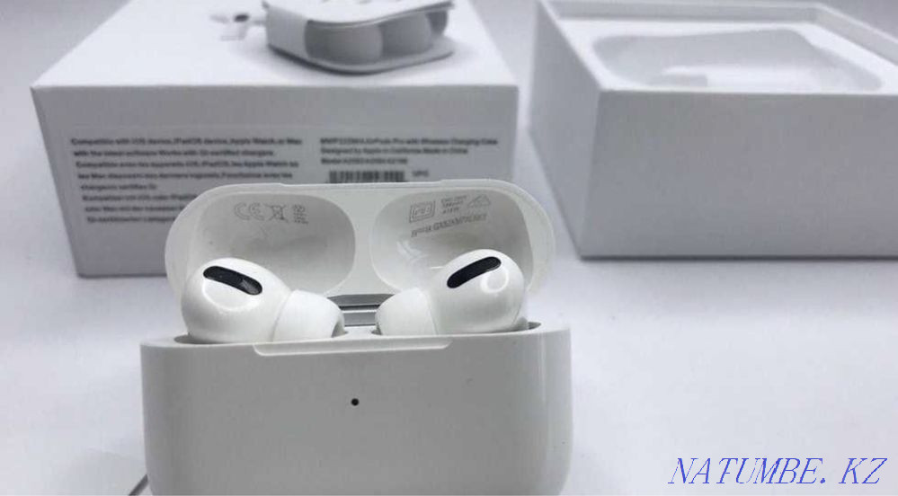 +ПОДАРОК! Airpods pro Премиум Качество 1в1 как Оригинал Айрподс про Алматы - изображение 5
