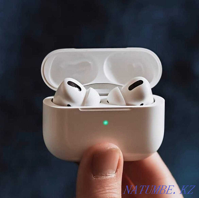 ? EAC Apple AirPods PRO шуды басатын + мөлдірлік ЖАҢА! тамаша  Қарағанды - изображение 5