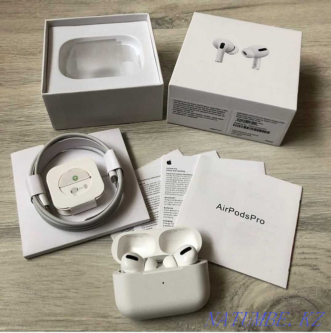 ? EAC Apple AirPods PRO с Шумоподавлением + Прозрачность НОВЫЕ! Super Караганда - изображение 7
