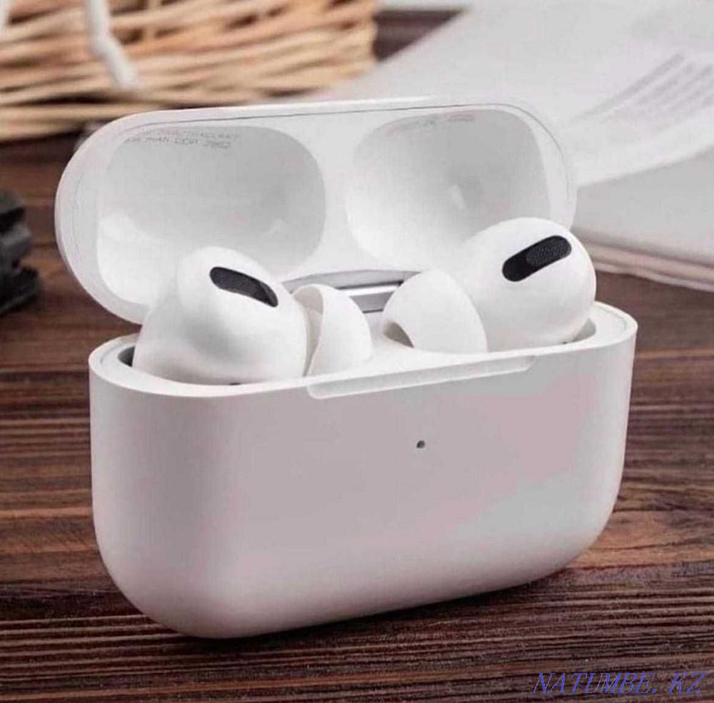 ? EAC Apple AirPods PRO с Шумоподавлением + Прозрачность НОВЫЕ! Super Караганда - изображение 2