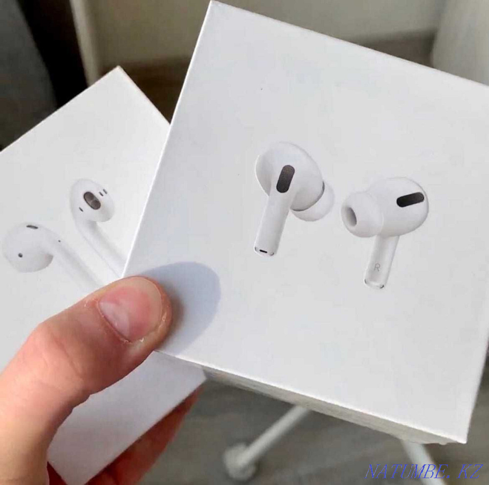 ? EAC Apple AirPods PRO с Шумоподавлением + Прозрачность НОВЫЕ! Super Караганда - изображение 6