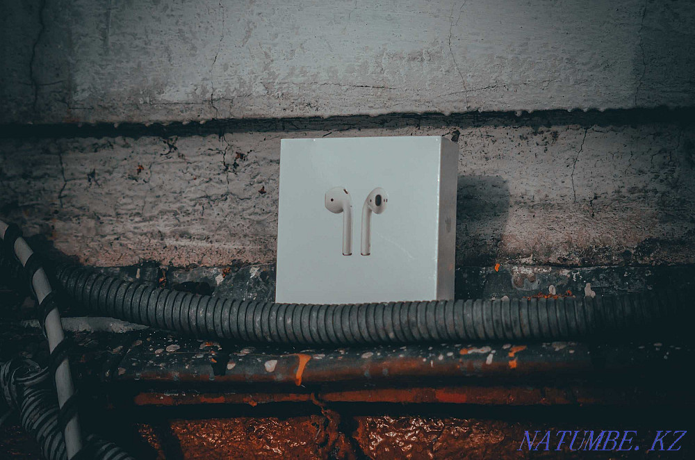 Airpods 2 Premium \Есть Kaspi RED \Беспроводные наушники Петропавловск - изображение 8
