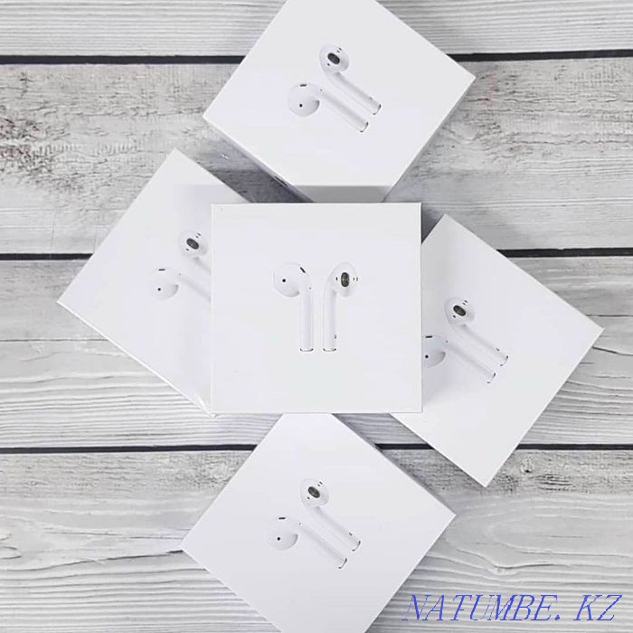 +ПОДАРОК. Доставка ! ЕАС AirPods 1, 2 Prеmium 1:1 Наушники айфон Астана - изображение 4