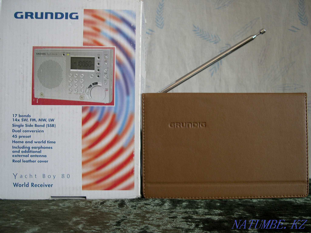 Grundig Yacht Boy 80 сандық радиоқабылдағышы  Астана - изображение 1