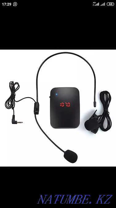 Radio lavalier microphone Almaty - photo 1
