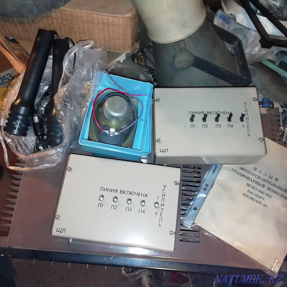 STEP-103 дыбыс күшейткіші және ISHIM 003 радиоқабылдағышы  Алматы - изображение 5