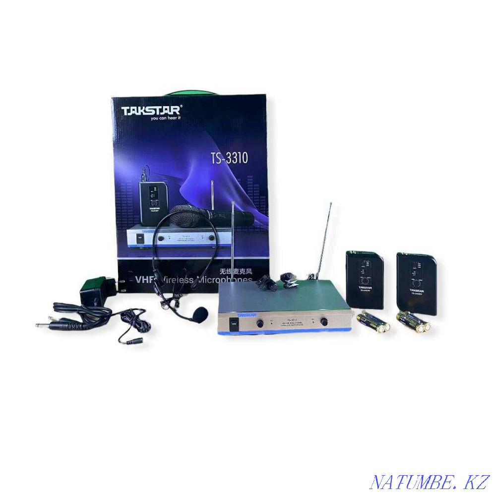 Takstar TS-3310PP with head and lavalier microphone Almaty - photo 2
