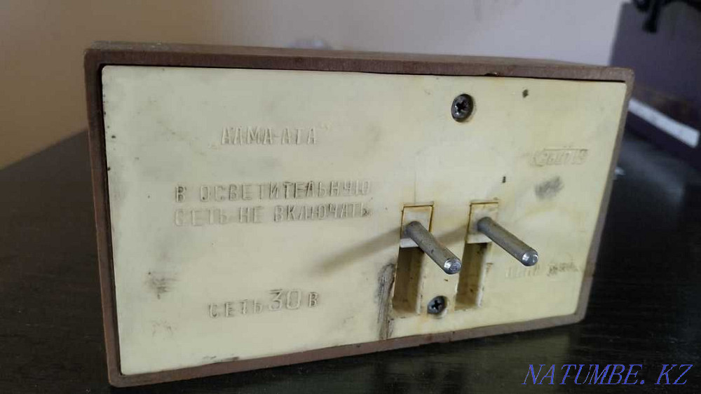 USSR retro radio receiver "ALMA-ATA" Almaty - photo 2