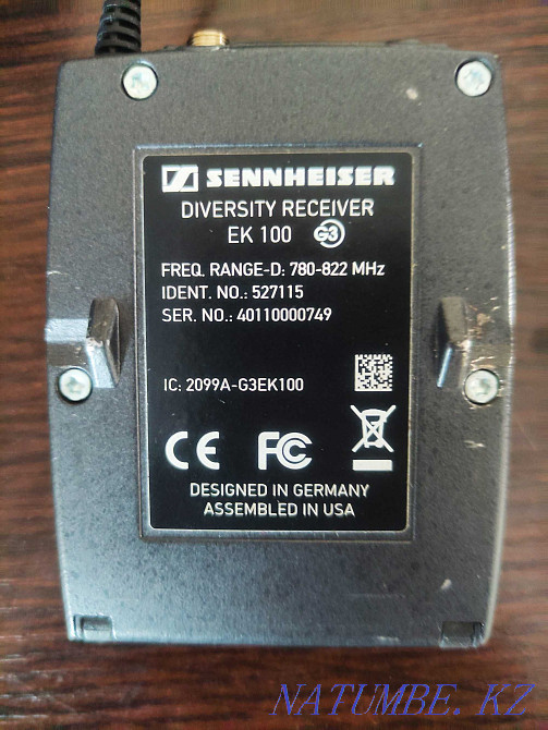 радиосистема Sennheiser EK 100 G3 Астана - изображение 4