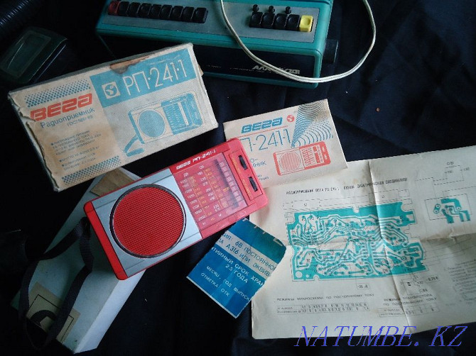 Radio Receiver RP-241-1 GOST 5651-89 in the Box of the end of the USSR Almaty - photo 1
