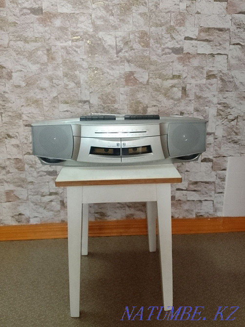 Радио-Магнитофон двух кассетный. Нуркен - изображение 1