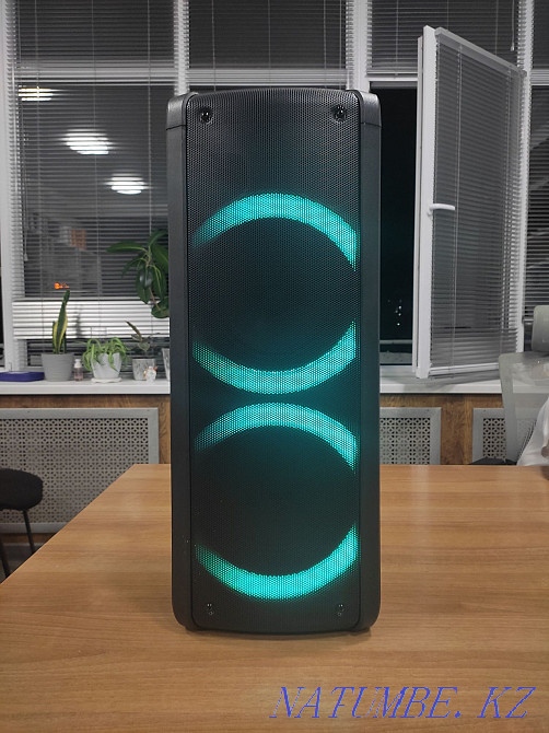 Bluetooth speaker. Stylish and powerful wireless speaker. Kaspi Red. Almaty - photo 2