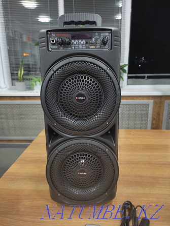 Speaker with microphone and remote control Portable speaker Acoustic. Kaspi Almaty - photo 3