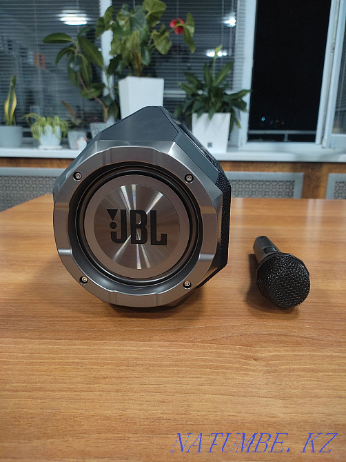 JBL speaker with microphone. Waterproof speaker. Kaspi Red. Almaty - photo 3