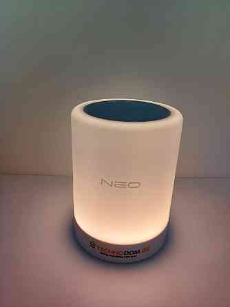Колонка Bluetooth Neo с встроенной лампой Astana