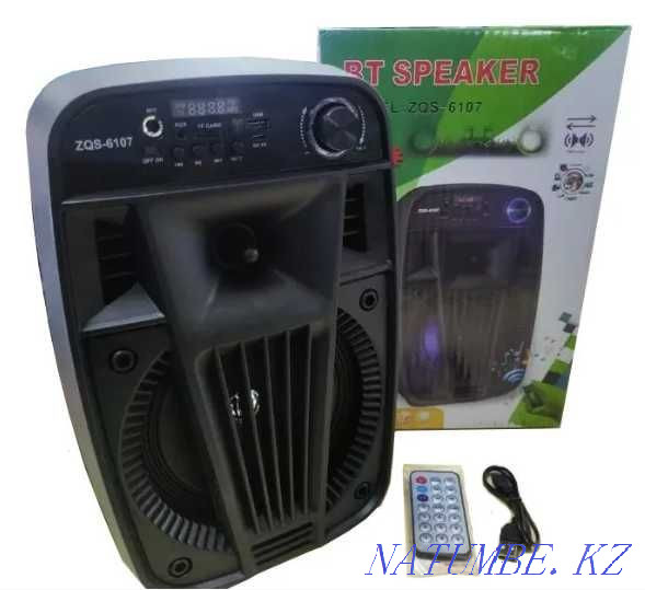 Portable speaker BT Speaker ZQS-6107 Details: Almaty - photo 5