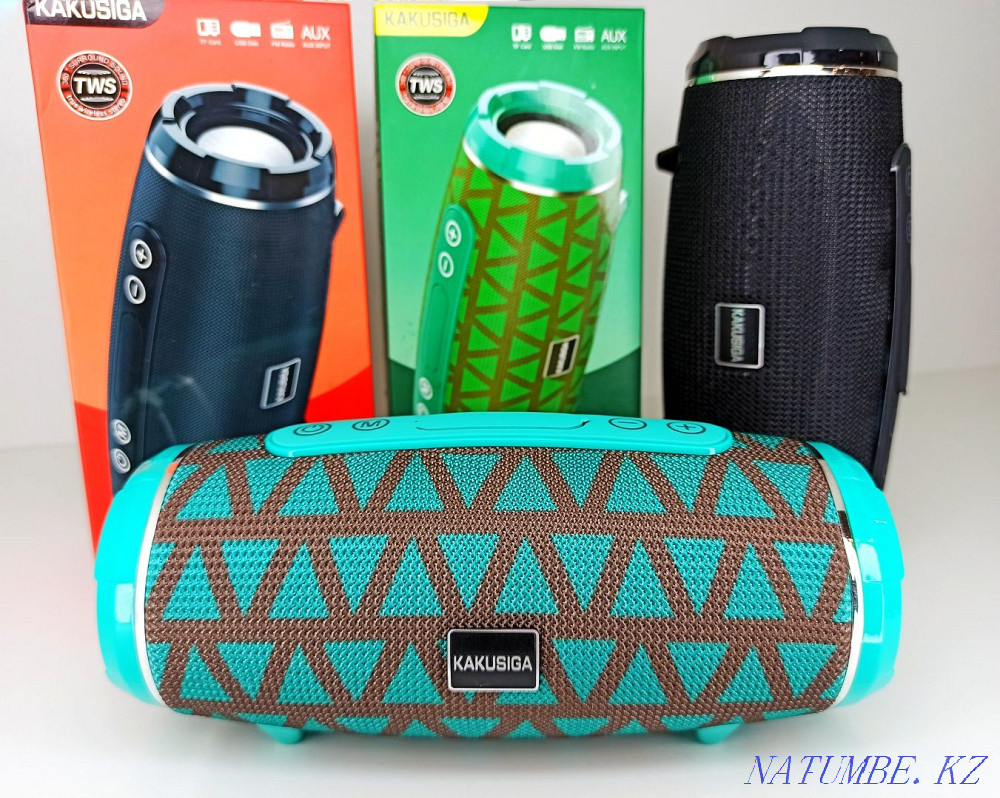 Portable speaker Kakusiga | Bright | Powerful | bluetooth speaker Karagandy - photo 1