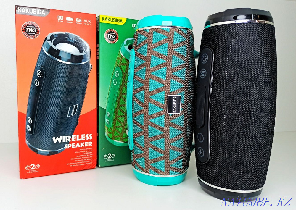 Portable speaker Kakusiga | Bright | Powerful | bluetooth speaker Karagandy - photo 3