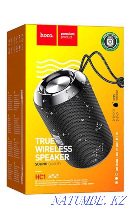Тегін жеткізу HOCO HC1 портативті динамигі  Алматы - изображение 2