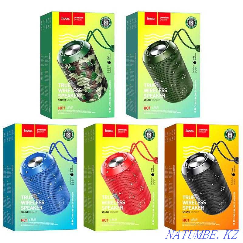 Тегін жеткізу HOCO HC1 портативті динамигі  Алматы - изображение 4