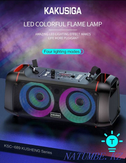 Колонка Портативная колонка Колонка kakusiga Купить колонку Павлодар - изображение 2