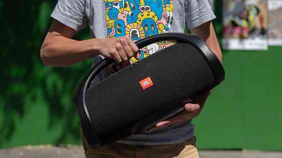 САМАЯ БОЛЬШАЯ/МОЩНАЯ колонка JBL BOOMBOX + бесплатная доставка Almaty